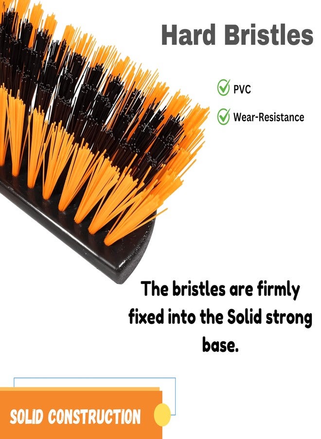 HOMSLECTO Heavy Duty Large Hard Floor Cleaning Brush With Durable PVC Bristles,54" Tough Stainless Steel Long Handle For Outdoor,Garage,Deck,Driveway,Patio,Walkway,Balcony,Industrial,Wet&Dry Use - Image 4